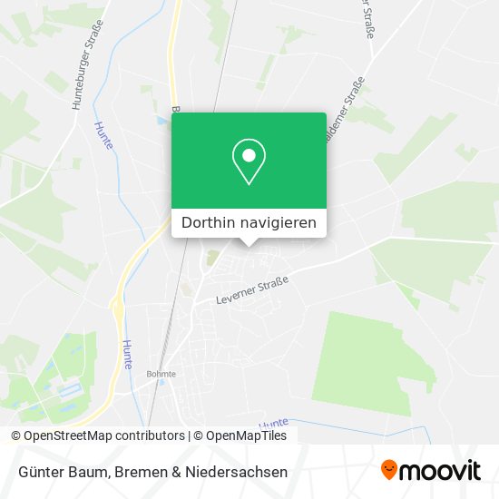 Wie komme ich mit Bus oder Bahn nach Günter Baum in Bohmte?