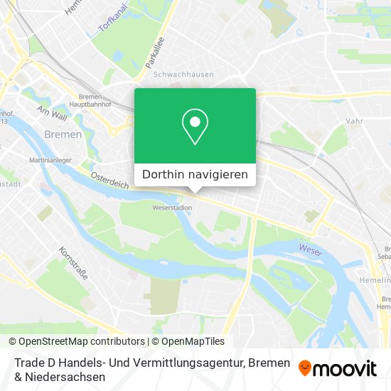 Trade D Handels- Und Vermittlungsagentur Karte
