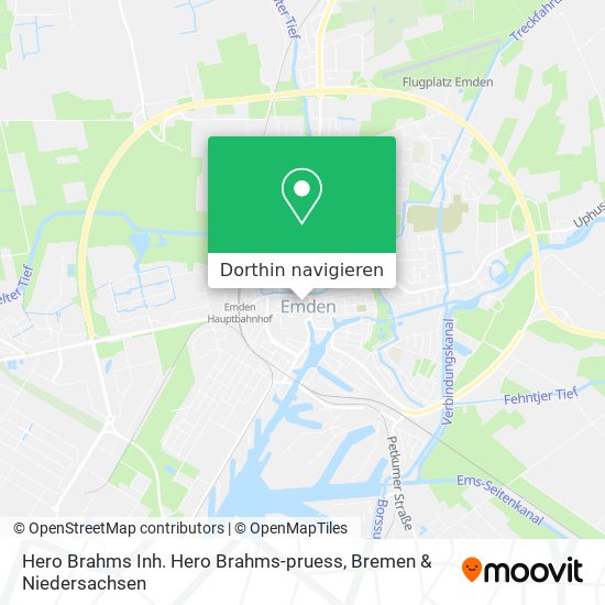 Hero Brahms Inh. Hero Brahms-pruess Karte