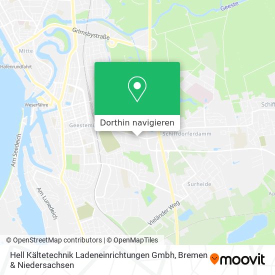 Hell Kältetechnik Ladeneinrichtungen Gmbh Karte