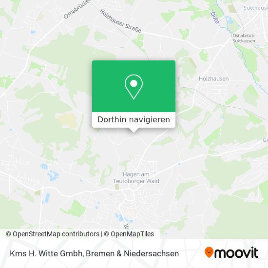 Kms H. Witte Gmbh Karte