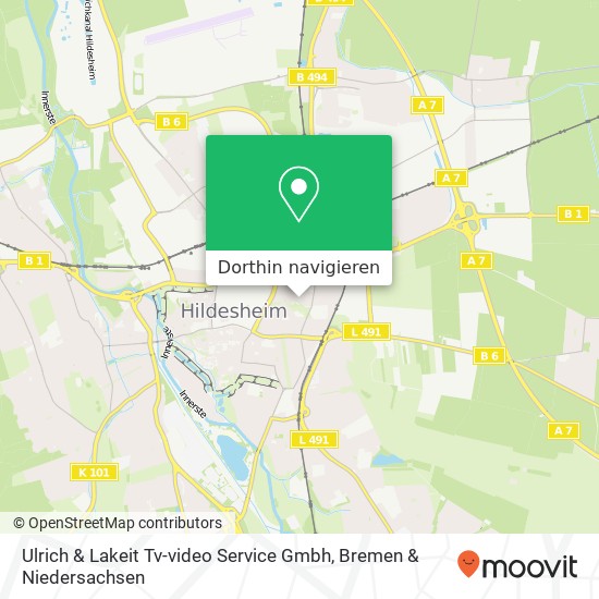 Ulrich & Lakeit Tv-video Service Gmbh Karte