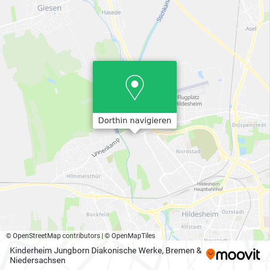 Kinderheim Jungborn Diakonische Werke Karte