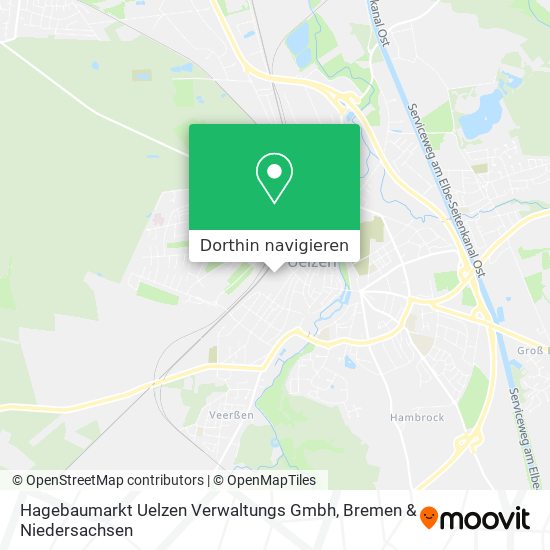 Hagebaumarkt Uelzen Verwaltungs Gmbh Karte