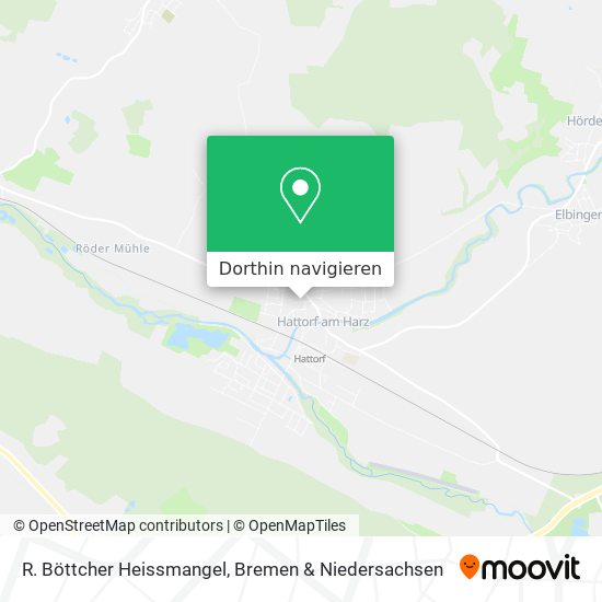 R. Böttcher Heissmangel Karte