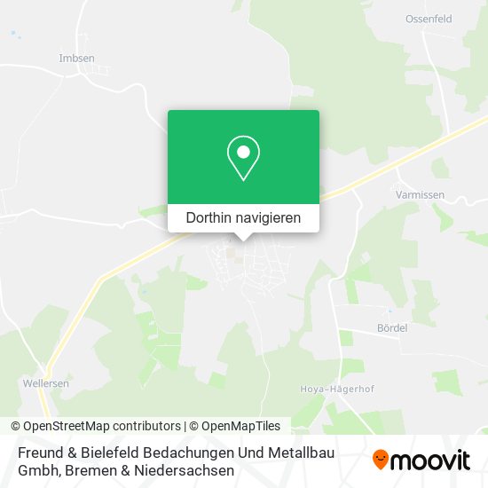 Freund & Bielefeld Bedachungen Und Metallbau Gmbh Karte