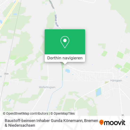 Baustoff-beinsen Inhaber Gunda Könemann Karte