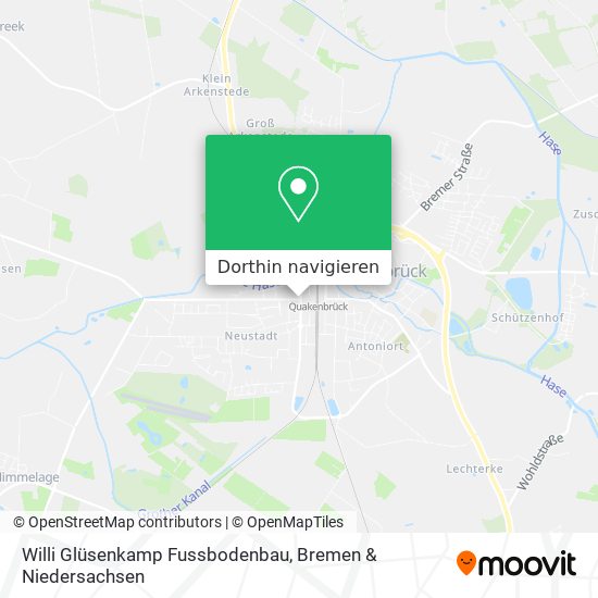 Willi Glüsenkamp Fussbodenbau Karte