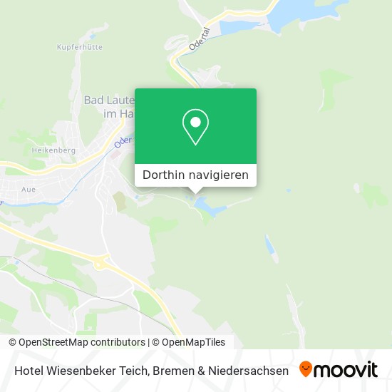 Hotel Wiesenbeker Teich Karte