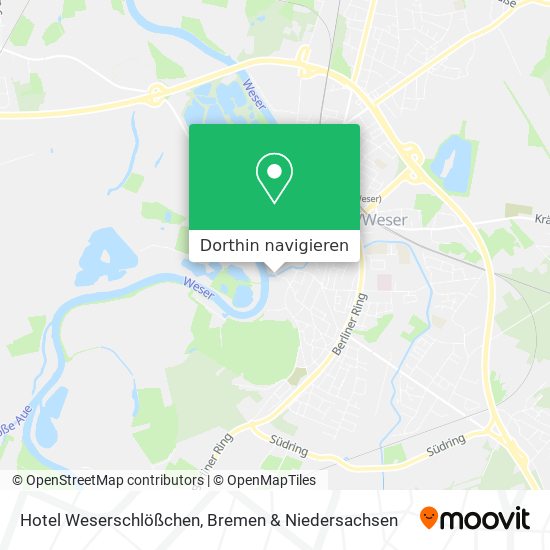 Hotel Weserschlößchen Karte
