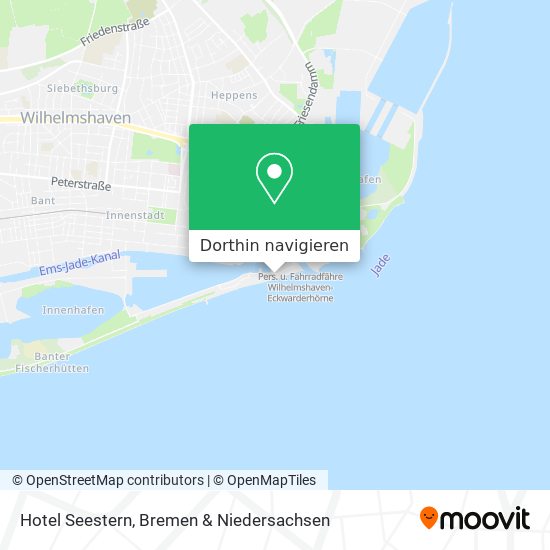 Hotel Seestern Karte