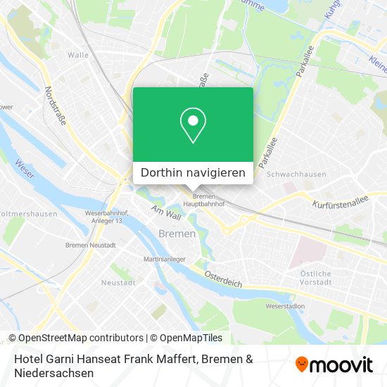 Hotel Garni Hanseat Frank Maffert Karte