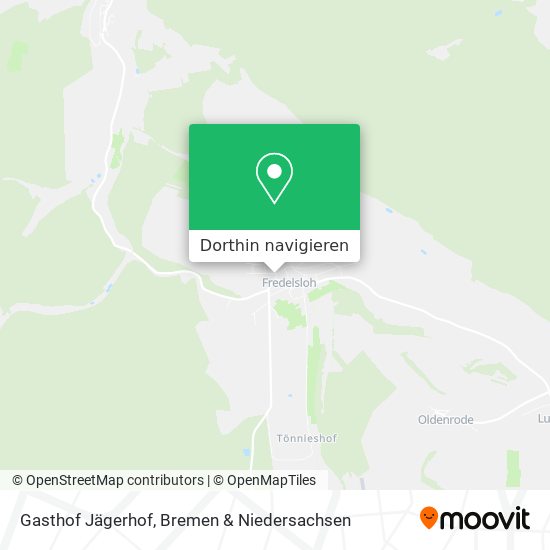 Gasthof Jägerhof Karte