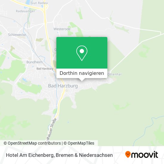 Hotel Am Eichenberg Karte