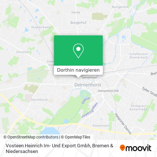 Vosteen Heinrich Im- Und Export Gmbh Karte