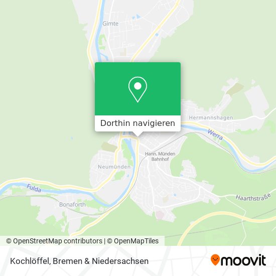 Kochlöffel Karte