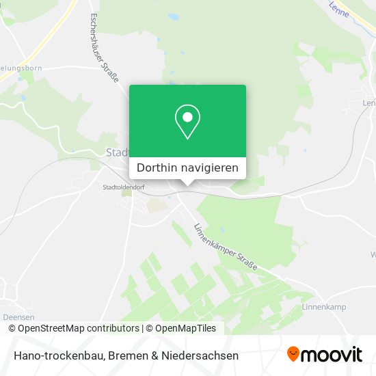 Hano-trockenbau Karte