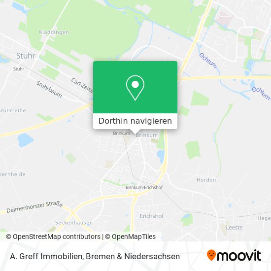 A. Greff Immobilien Karte