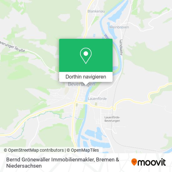 Bernd Grönewäller Immobilienmakler Karte