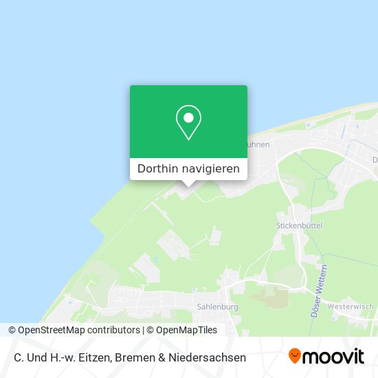 C. Und H.-w. Eitzen Karte
