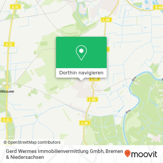 Gerd Wermes Immobilienvermittlung Gmbh Karte