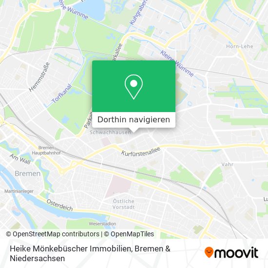 Heike Mönkebüscher Immobilien Karte