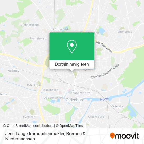 Jens Lange Immobilienmakler Karte