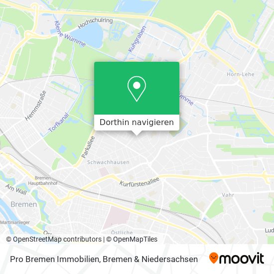 Pro Bremen Immobilien Karte