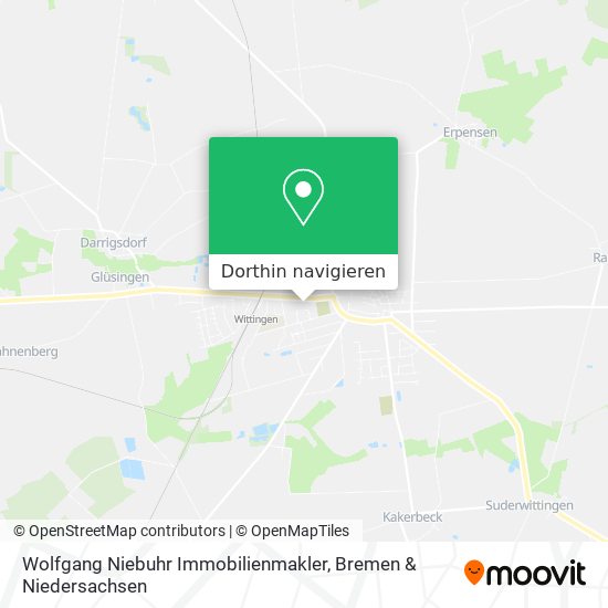 Wolfgang Niebuhr Immobilienmakler Karte