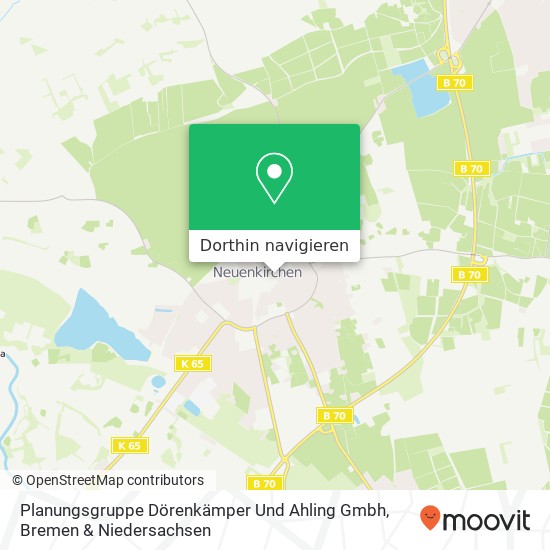 Planungsgruppe Dörenkämper Und Ahling Gmbh Karte