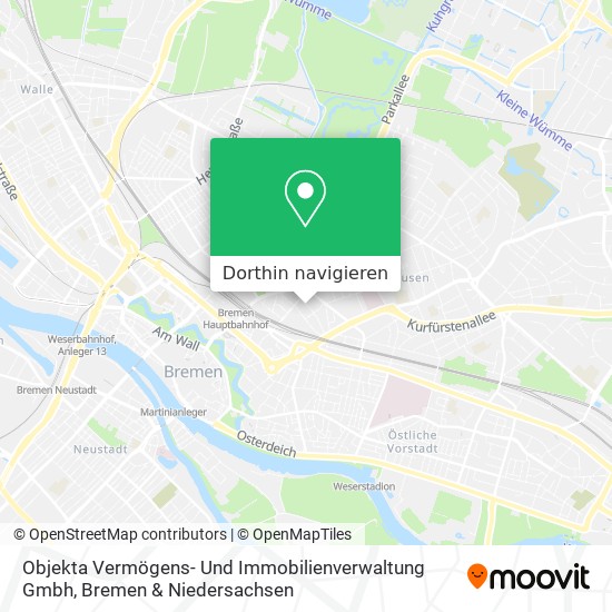 Objekta Vermögens- Und Immobilienverwaltung Gmbh Karte