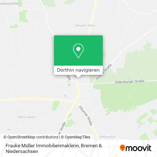 Frauke Müller Immobilienmaklerin Karte