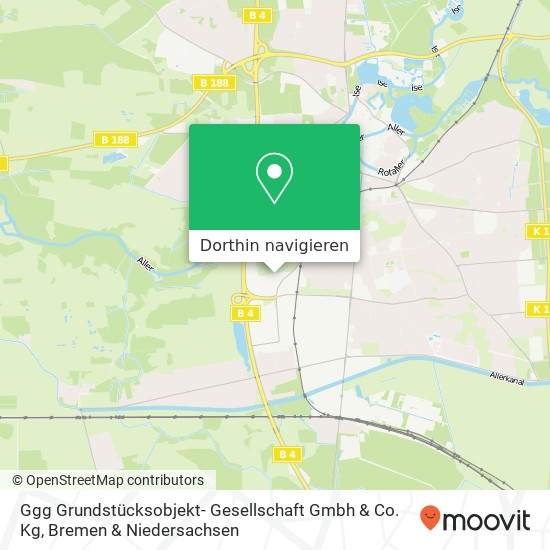 Ggg Grundstücksobjekt- Gesellschaft Gmbh & Co. Kg Karte