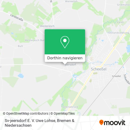 Sv-jeersdorf E. V. Uwe Lohse Karte