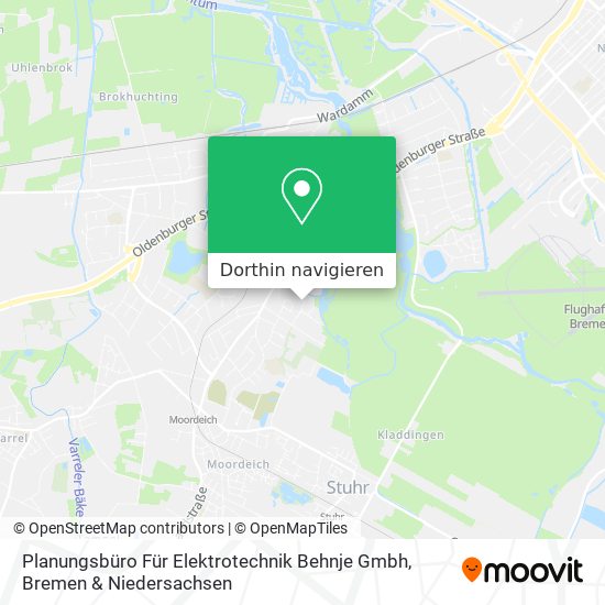 Planungsbüro Für Elektrotechnik Behnje Gmbh Karte