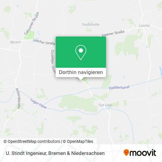 U. Stindt Ingenieur Karte