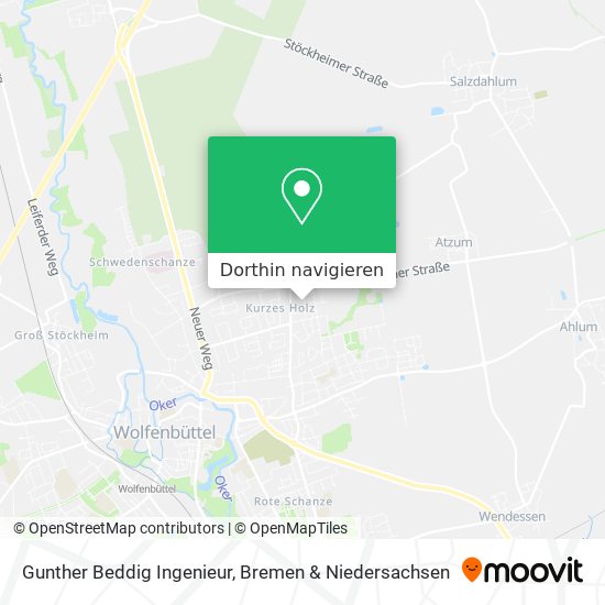 Gunther Beddig Ingenieur Karte