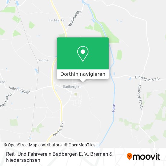 Reit- Und Fahrverein Badbergen E. V. Karte