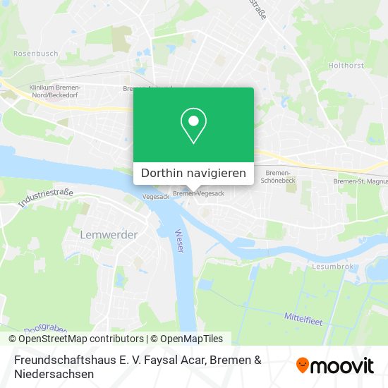Freundschaftshaus E. V. Faysal Acar Karte