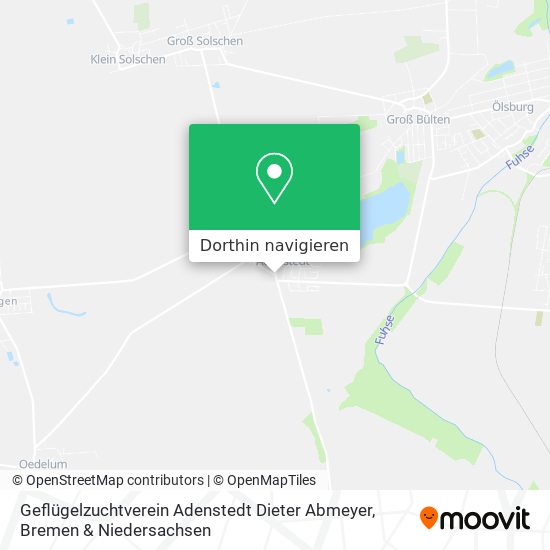 Geflügelzuchtverein Adenstedt Dieter Abmeyer Karte