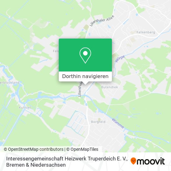 Interessengemeinschaft Heizwerk Truperdeich E. V. Karte