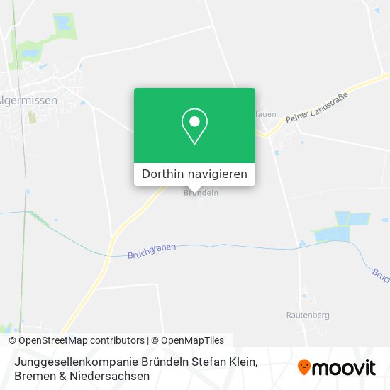 Junggesellenkompanie Bründeln Stefan Klein Karte