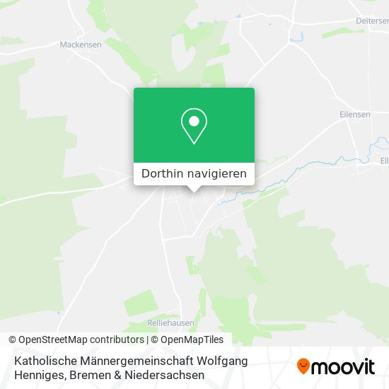 Katholische Männergemeinschaft Wolfgang Henniges Karte