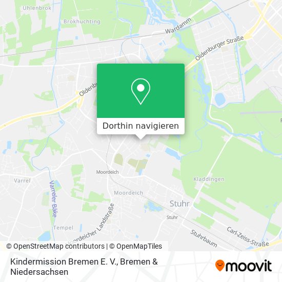 Kindermission Bremen E. V. Karte