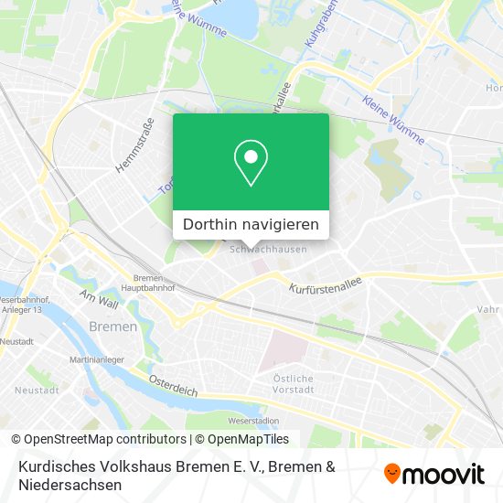 Kurdisches Volkshaus Bremen E. V. Karte