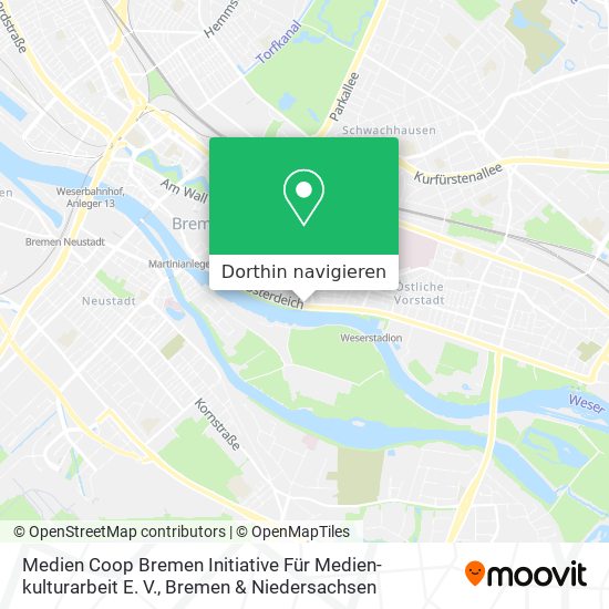 Medien Coop Bremen Initiative Für Medien-kulturarbeit E. V. Karte