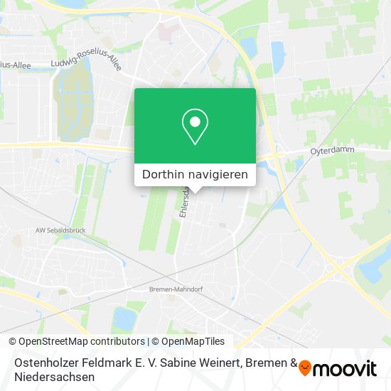 Ostenholzer Feldmark E. V. Sabine Weinert Karte