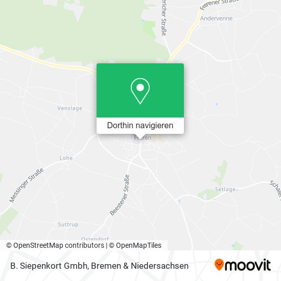 B. Siepenkort Gmbh Karte