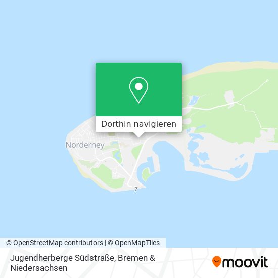 Jugendherberge Südstraße Karte