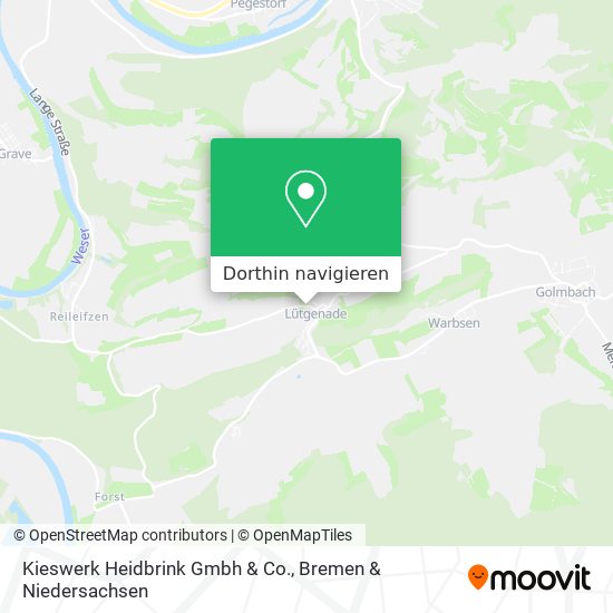 Kieswerk Heidbrink Gmbh & Co. Karte